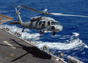Flight operations aboard USS Peleliu